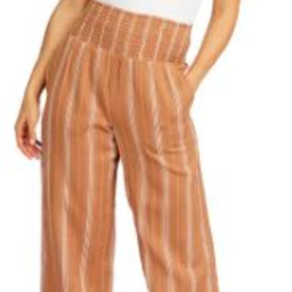 Billabong New Waves 2 Wide Leg Beach Pants Large New